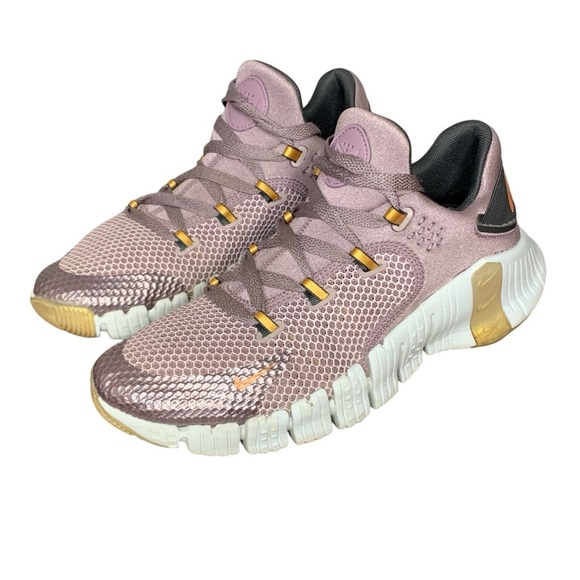 Nike Free Metcon 4 PRM running shoe in Purple Smoke Metallic Copper. Size 11 - Picture 1 of 9